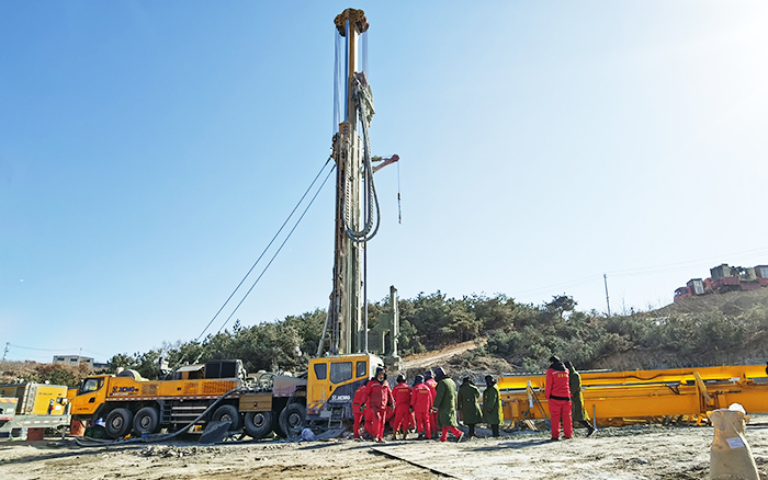 山東棲霞金礦救援，徐工全力以赴！