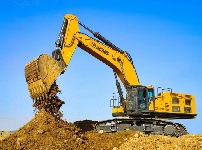 徐工礦用挖掘機XE1050——重載高效，百噸王者！