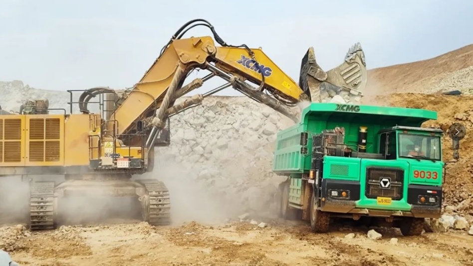 綠色高效+駐礦服務，徐工礦山機械真給力！