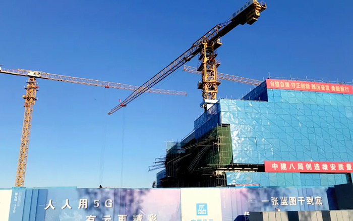 智能領(lǐng)航 | 徐工塔機(jī)助建雄安智慧城市產(chǎn)業(yè)園
