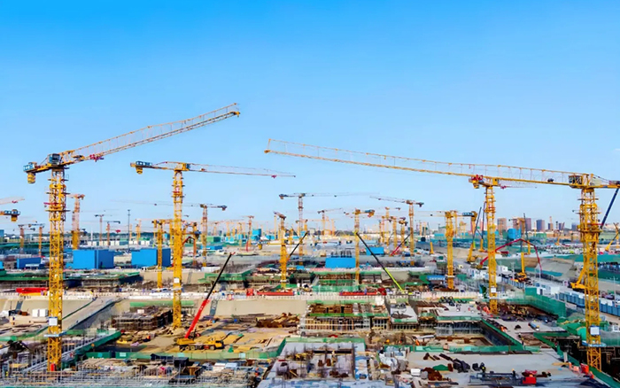 千年大計(jì) | 徐工群塔擎起雄安未來城！