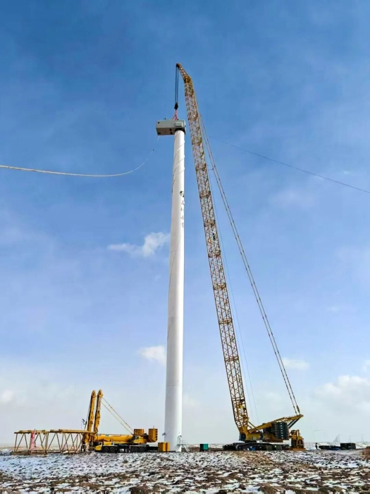 階段任務(wù)圓滿完成！XLC18000M一口氣拿下20臺(tái)風(fēng)機(jī)，為綠色地球加油~