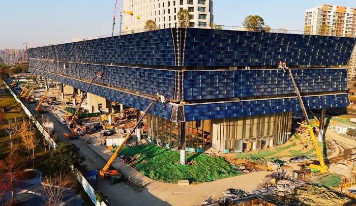 為千年運河“筑舟”！徐工成套化高空作業(yè)平臺助力運河博物館建設(shè)