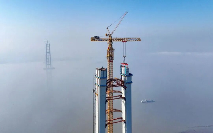 339米！世界級(jí)跨江大橋，新突破