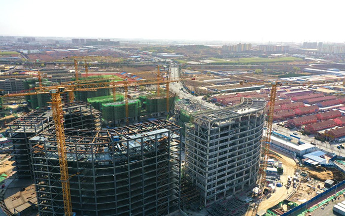 坐標(biāo)青島 徐工塔機響應(yīng)號召展風(fēng)采