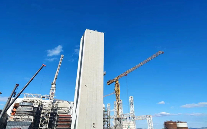 超大噸位！徐工塔機助力碳中和產(chǎn)業(yè)加速發(fā)展