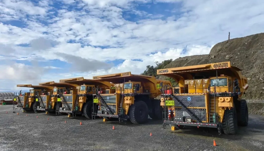 世界第三大銅礦——徐工XDE260礦車實力護航