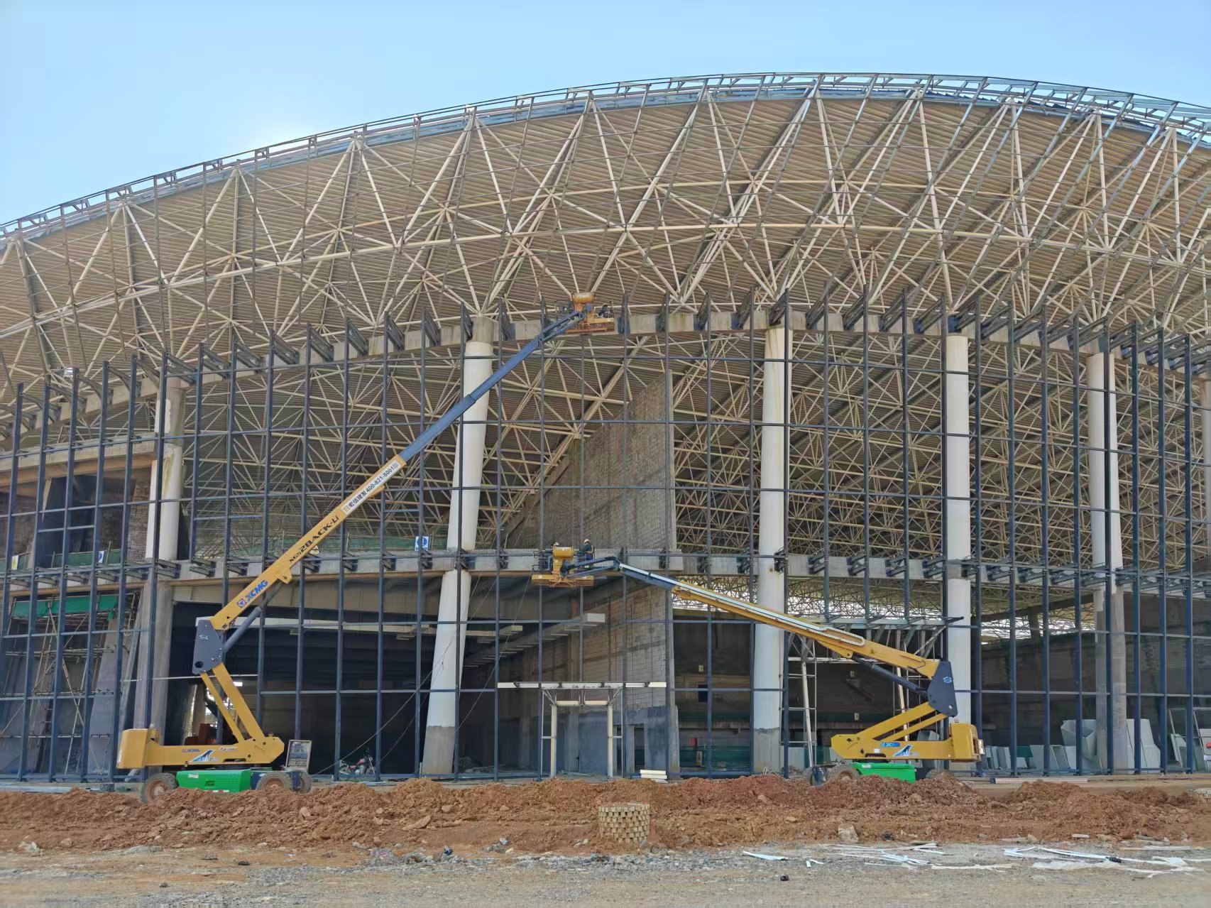 乒乓公園建設(shè)提速！XGS28ACK-Li助力打造廣西靖西運動新地標(biāo)